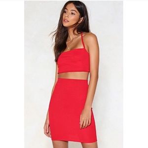 Nasty Gal Mini Dress Set
